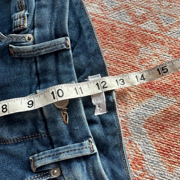 Good American Soft Tech Good Standard Kick Flare Jeans GLF873TE blue 004 4/27 - Picture 6 of 10